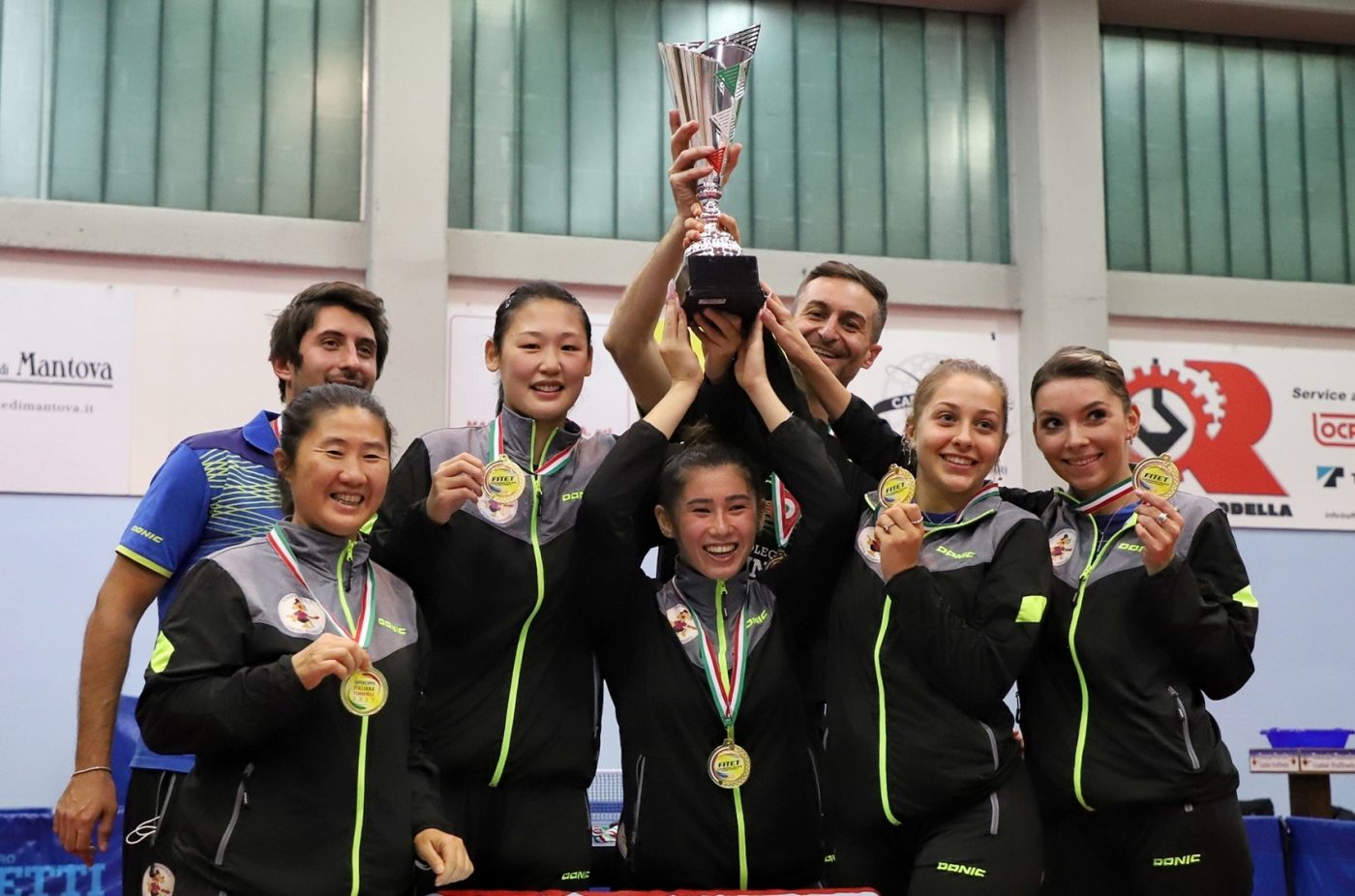 Tennis Tavolo Serie A1 Femminile La Brunetti Vince La Supercoppa 5 1