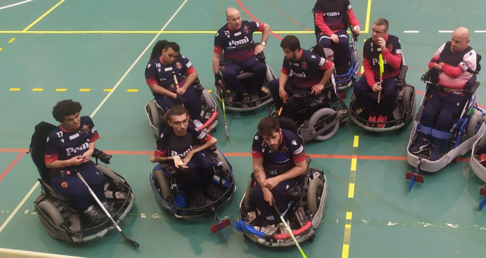 Powerchair Hockey Gli Warriors Sabbioneta Si Preparano Per Il Torneo