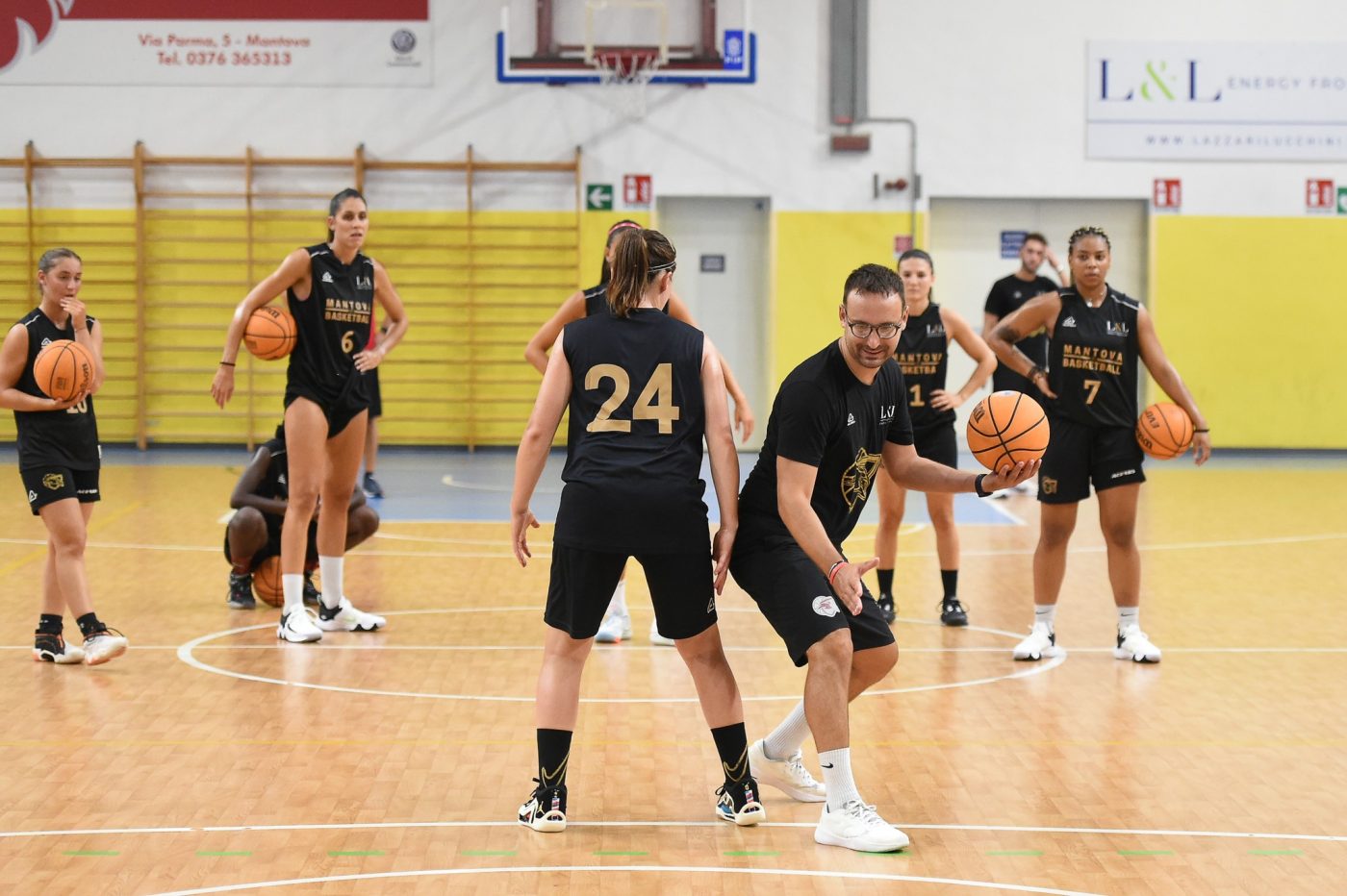 Basket Serie A2 Femminile MantovAgricoltura Primo Test Con Scandiano