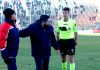 Calcio Serie D – Contrordine di Morgia: “Mantova, non pensare agli arbitri” Morgia e Righi con l'arbitro di Mantova-Virtus Bergamo
