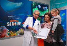 Gardaland Sea Life porta l’acquarioterapia all’ospedale di Peschiera