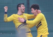 Calcio Promozione – Marini: “Casalromano, non fermarti” L'esultanza di Chiaramonti