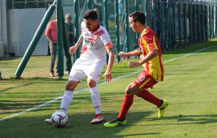 Minincleri nel match d'andata a Scanzorosciate