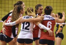 Volley B2 femminile – Volta e Porto, umori opposti Le giocatrici del Nardi Volta in festa
