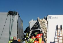 Lunghe code sull’A22 per un tamponamento tra mezzi pesanti