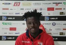 Calcio D – Mantova, Yeboah neo papà in gol: “Due grandi gioie”
