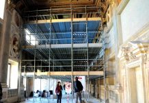 Restauro in corso alla Galleria: sarà pronta per Giulio Romano