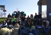 Quindici quintali di rifiuti raccolti lungo le sponde del Secchia