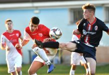 Calcio – La Juniores del Mantova sogna la fase finale Bonaccio in azione