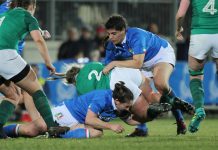 Rugby femminile – Gaia Giacomoli, orgoglio azzurro Gaia Giacomoli contro l'Irlanda