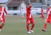 Calcio Serie D – Mantova col dubbio Altinier Altinier tra Cuffa e Silvestro esulta dopo il gol nel match d'andata