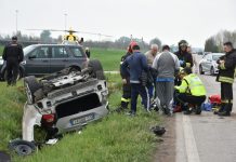 Schianto tra auto a Marcaria: grave la donna, dimessa la figlia