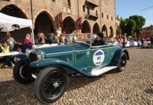 Mille Miglia, il fascino d’altri tempi in piazza Sordello