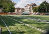 Piazza Virgiliana, il campo in sintetico quasi pronto all’uso