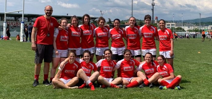 Le ragazze del Rugby Mantova a Rovato