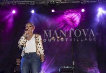 Rebecca Ferguson trascina lo shopping al Mn Outlet