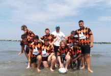 Beach rugby – L’Under 14 del Chiese chiude quarto al torneo di Bellaria