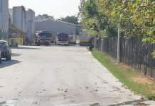 Incendio a Castiglione in un allevamento di galline: a fuoco due capannoni. Più di 80mila gli animali morti