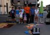L’Antica fiera di luglio si colora con i gessetti dei piccoli madonnari