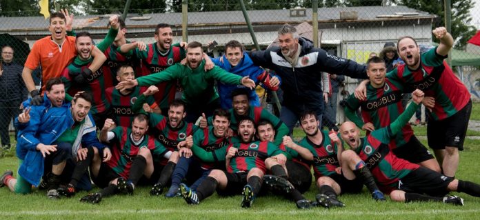 La Ceresarese festeggia dopo il secondo turno play off 2018/19