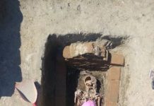 Pegognaga – I resti della vecchia parrocchiale non smettono di stupire: scoperte nuove strutture medievali pego5