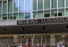 Mantova-Cremona, la protesta di Legambiente davanti alla Regione