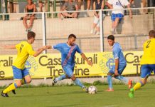 Calcio Serie D – Mantova, con la Lazio il 27 luglio alle 16 (ad Auronzo di Cadore) Scotto in azione durante un'amichevole estiva