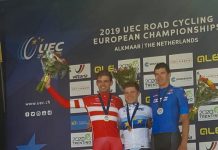 Ciclismo – Campionati Europei, Edo Affini bronzo anche nella crono dei big Podio_Affini_1