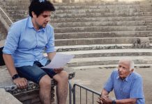 “Nuove emozioni”: Mogol racconta Battisti al Bibiena Mogol e il suo allievo Gianmarco Carroccia