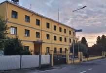 La caserma dei Cc di Gonzaga nella sua storica e rinnovata sede