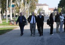 Il direttore dell’Ermitage Sergey Androsov in visita a Palazzo Te