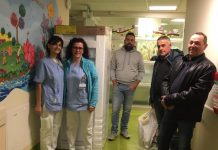 Regali post-sisma alla Pediatria del Poma dall’associaizone Amatrice e d’Intorni