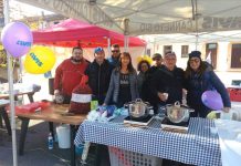 Piazza gremita per la tradizionale “Grande castagnata benefica” dell’Avis