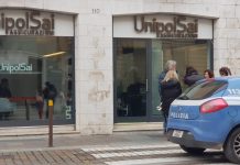 Rapina alla Unipol di corso V.Emanuele, preso il malvivente