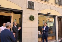 Commemorato in via Cavour il centenario di Cesare Fretta
