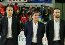 Basket serie A2 m – Pompea, coach Finelli elogia lo staff: “Grande merito va alla squadra invisibile”