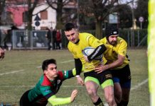 Rugby B – I Caimani danno lezione al Cus Ferrara: otto mete