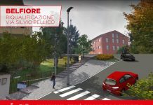 Belfiore, il nuovo look di via Pellico
