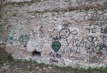 Castel d’Ario: imbrattate con vernice spray le mura del Castello