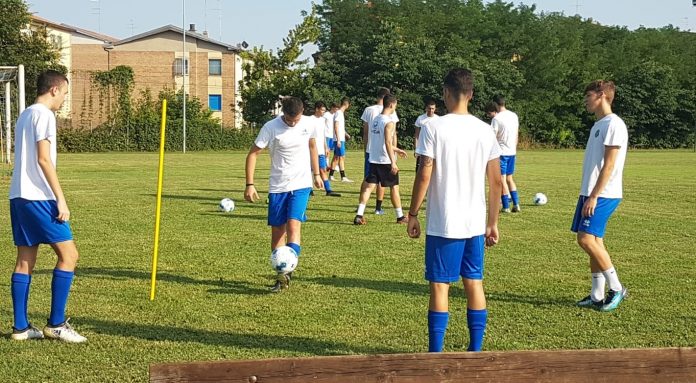 Il San Lazzaro in allenamento