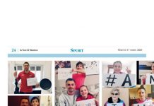 #vinciamonoi: le foto “in ritiro” degli sportivi mantovani vinciamo