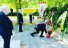 Le celebrazioni del 25 Aprile in città. Sobria cerimonia ai giardini di viale Piave e davanti alla Sinagoga