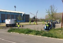 Tenda per i tamponi Covid-19 a Viadana