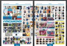 #VINCIAMONOI: le foto “casalinghe” degli sportivi mantovani noi