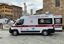 Firenze, RFK Human Rights Italia dona un’ambulanza alla Croce Rossa