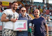 Calcio amatori – L’Uisp chiude i campionati: “Saremo al fianco delle società” Ciccio Graziani con Ferrarini e D'Alessandro