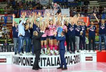 Pallavolo serie A1 femminile – La Pomì festeggia i 5 anni dello scudetto. Coach Mazzanti: “Ricordo indelebile”