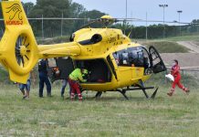 Cade in moto sulla pista da cross, grave un 15enne