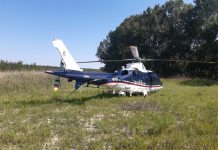 Pensionato di Canicossa si perde andando a pesca: ritrovato all’alba dall’elicottero dei Carabinieri