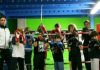 Boxe – Di Padova: “Puntiamo su amatori e linea verde” Massimo Di Padova con il gruppo bambini